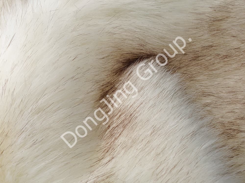 DP0914-White Dyed consilium faux fur fabric