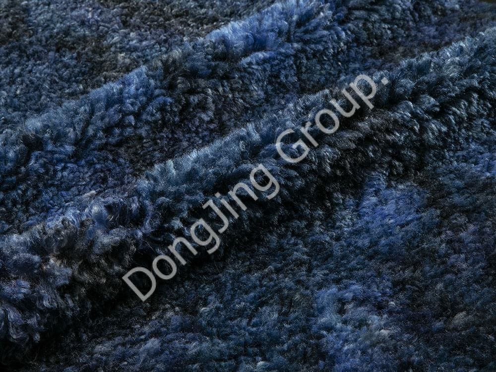 8KT0096-rete nuntius solis lanae circa litus lanae faux fur fabric