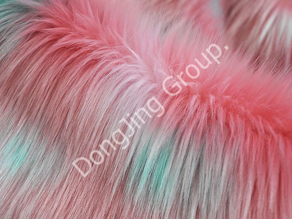 9KW0051-Off imbre vulpes furrure alba faux fur fabric