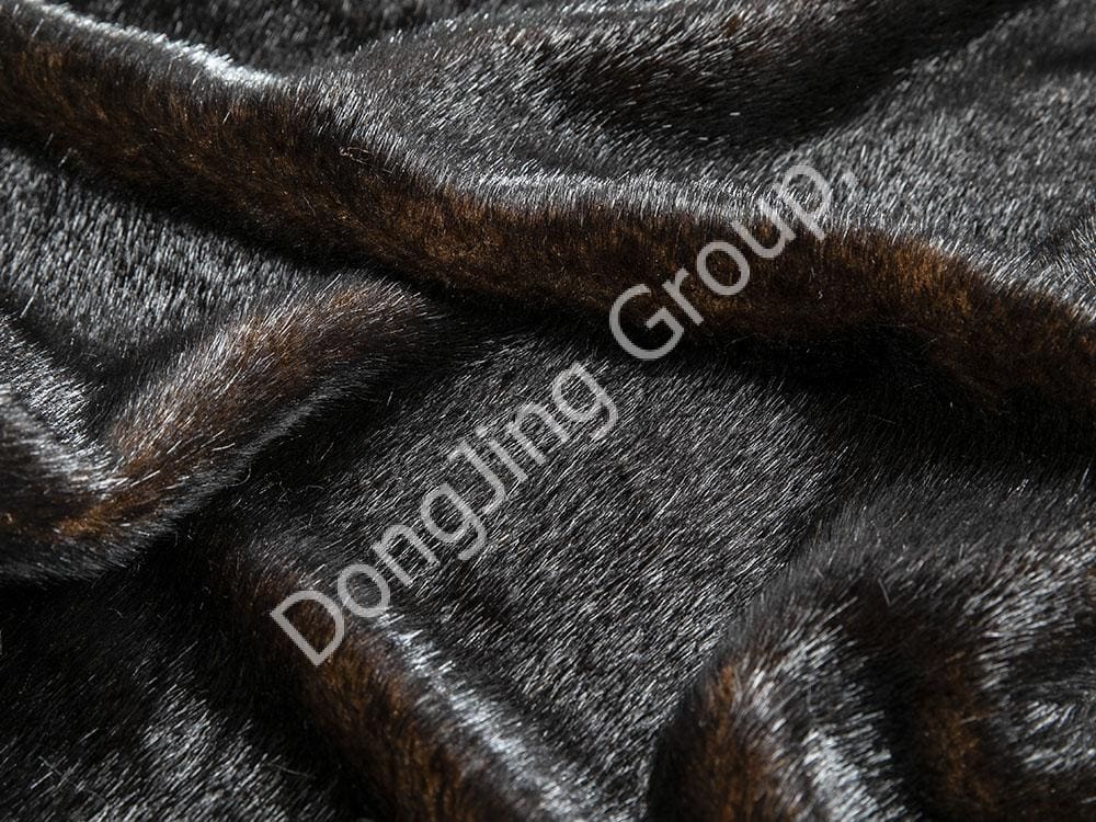 9P2563-brunneis mink faux fur fabric