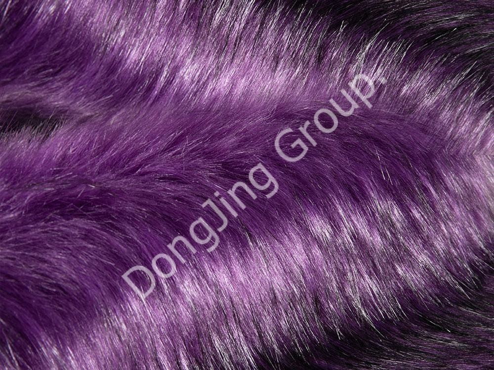 9W0352 purpureus et purpureus, dumplings villosus faux fur fabric