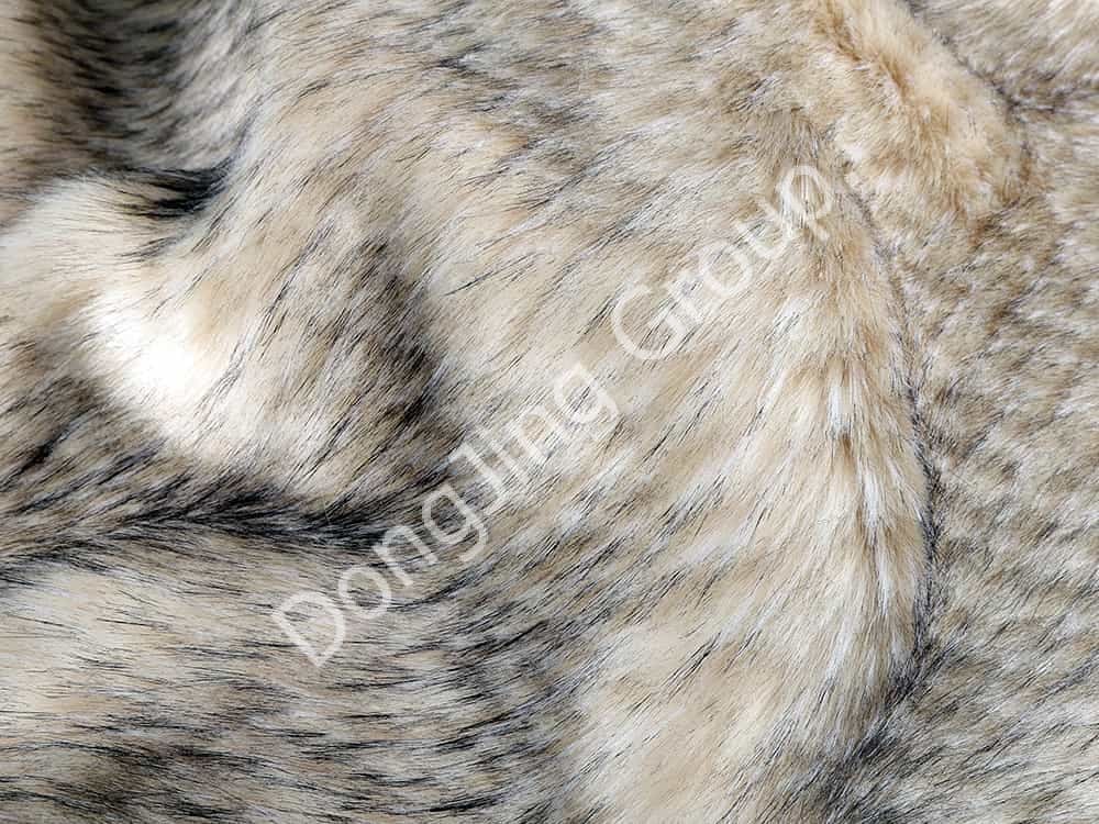 9W0688-Mixtio Pineapple Raccoon Hair faux fur fabric