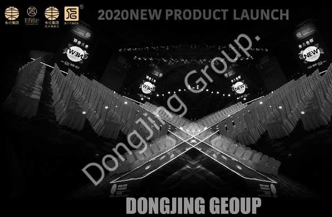 Dongjing Group 2020 VIP Customer Autumn/Hiems Fabrica Nova Product Release Conference-- Aperiens exemplar catwalk preheating