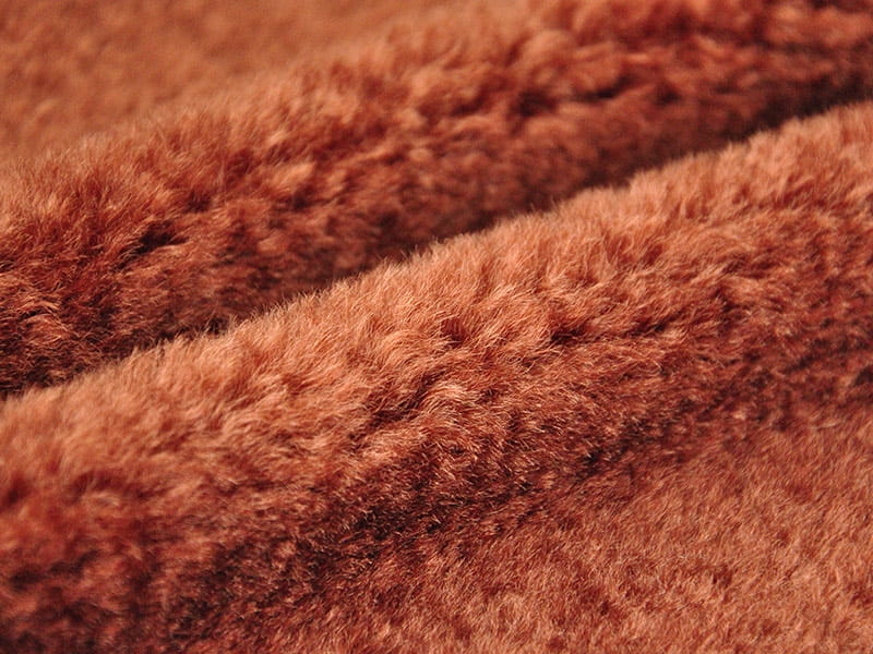 XKT0253-Ruby parva toka faux fur fabric